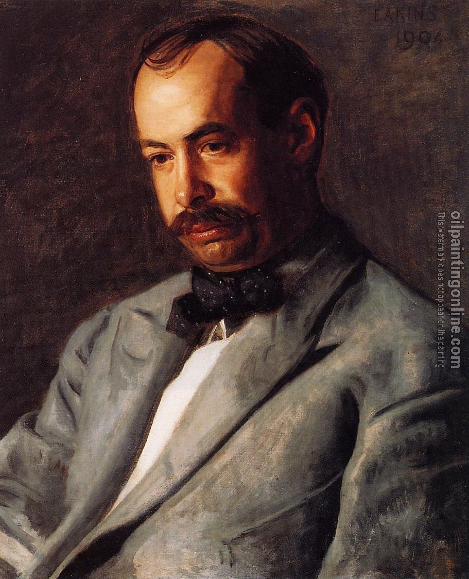 Eakins, Thomas - Portrait of Charles Percival Buck